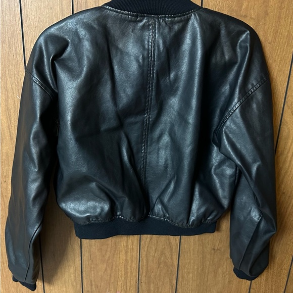 No Boundaries Black Bomber Jacket - Picture 2 of 6